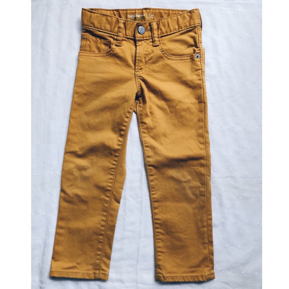 GAP Toddler mustard yellow jeans